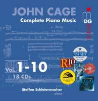 WYCOFANY    Cage: Complete Piano Music Vol. 1-10
